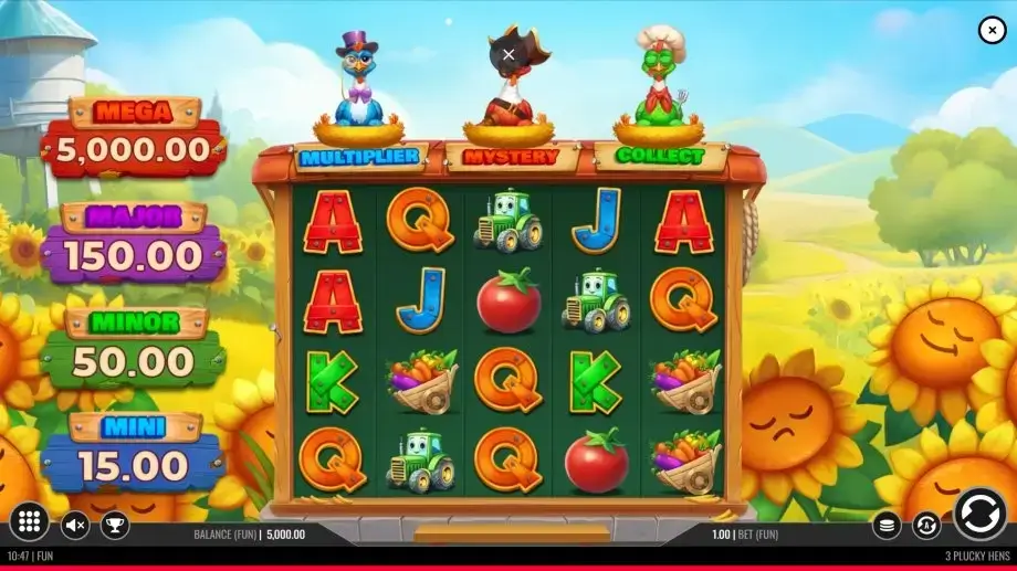 3 Plucky Hens Screenshot