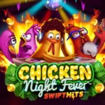 Chicken Night Fever Slot Banner
