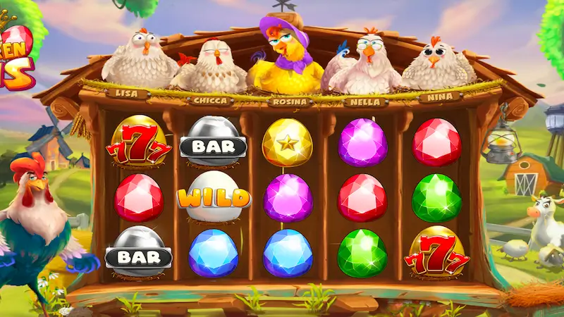 Chicken Gems Screenshot