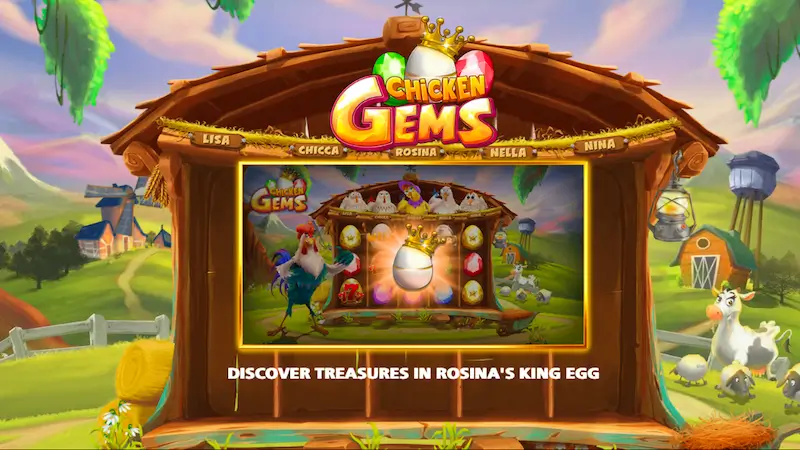 Chicken Gems Screenshot