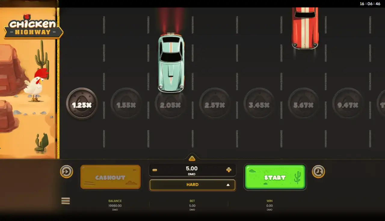 Chicken Highway Game Screenshot