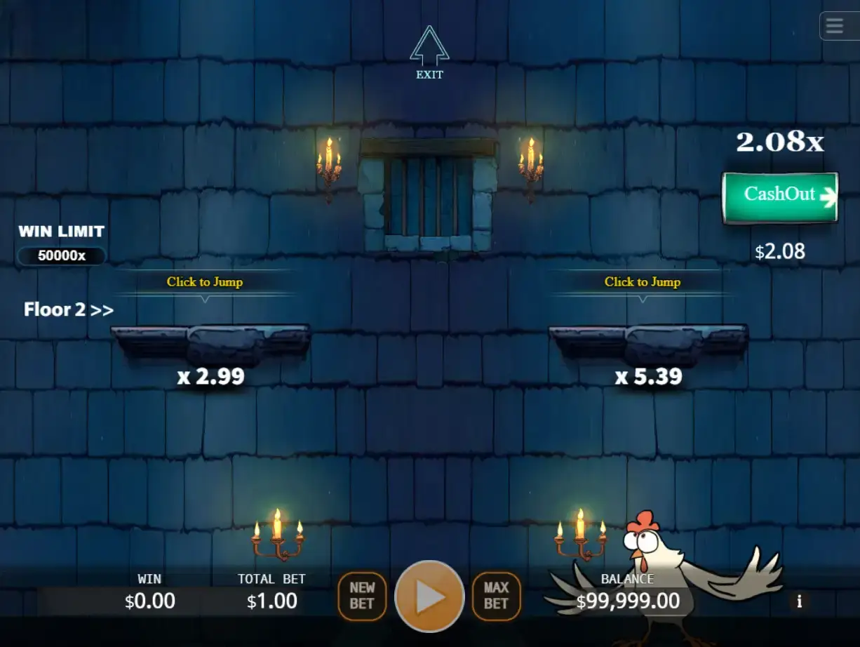 Chicken Leap Game Screenshot