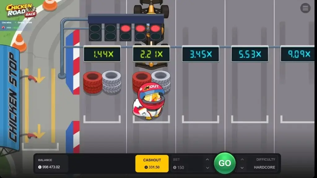 Chicken Road Race Screenshot