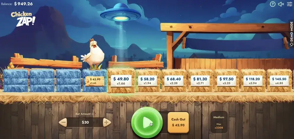 Chicken Zap Game Screenshot