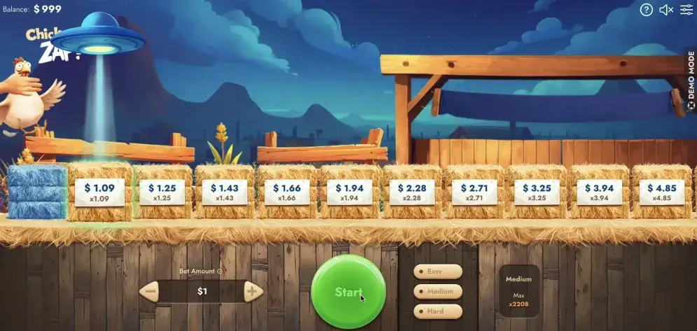 Chicken Zap Game Screenshot