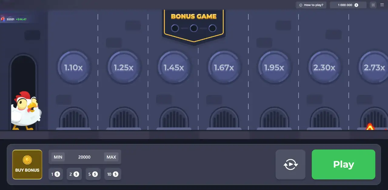 Chicken Road Bonus Game Screenshot