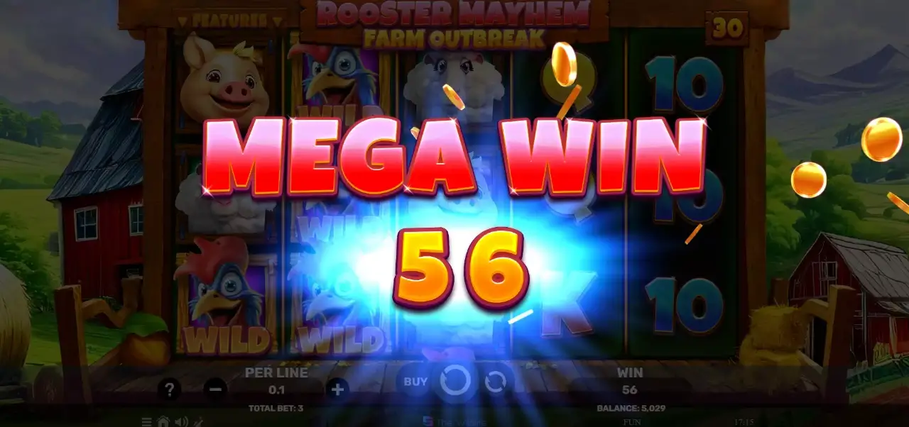 Rooster Mayhem Farm Outbreak Game Screenshot