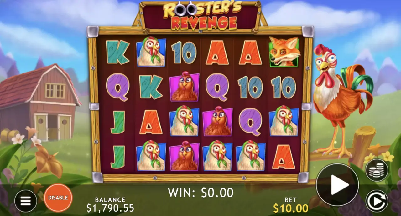 Rooster’s Revenge Game Screenshot