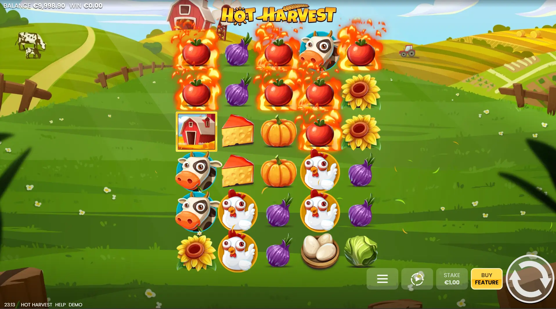 hot harvest game screenshot