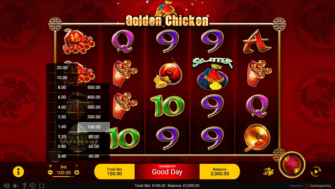 Golden Chicken game screenshot
