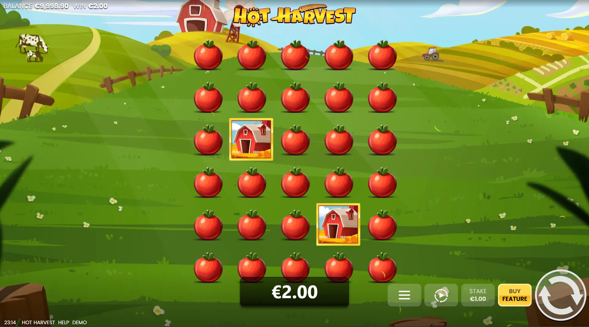 hot harvest game screenshot