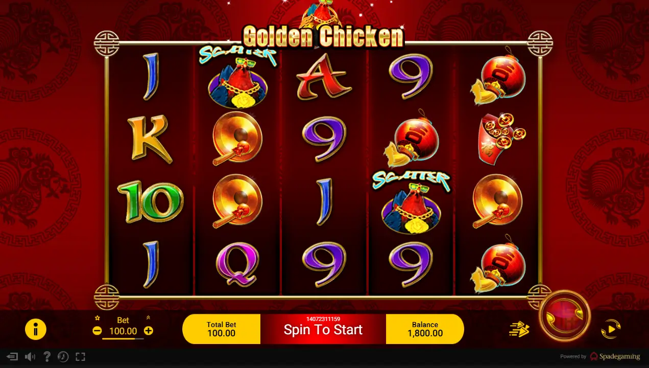 Golden Chicken game screenshot