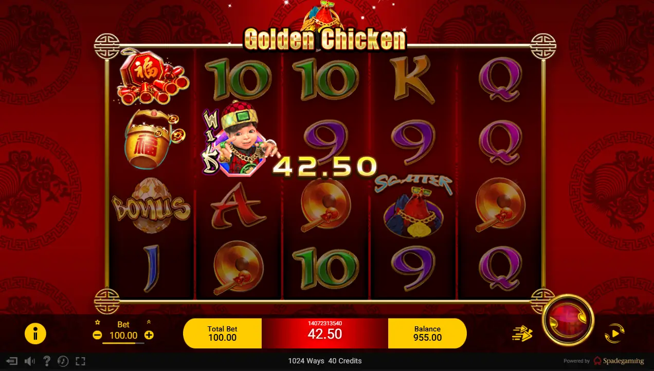 Golden Chicken game screenshot