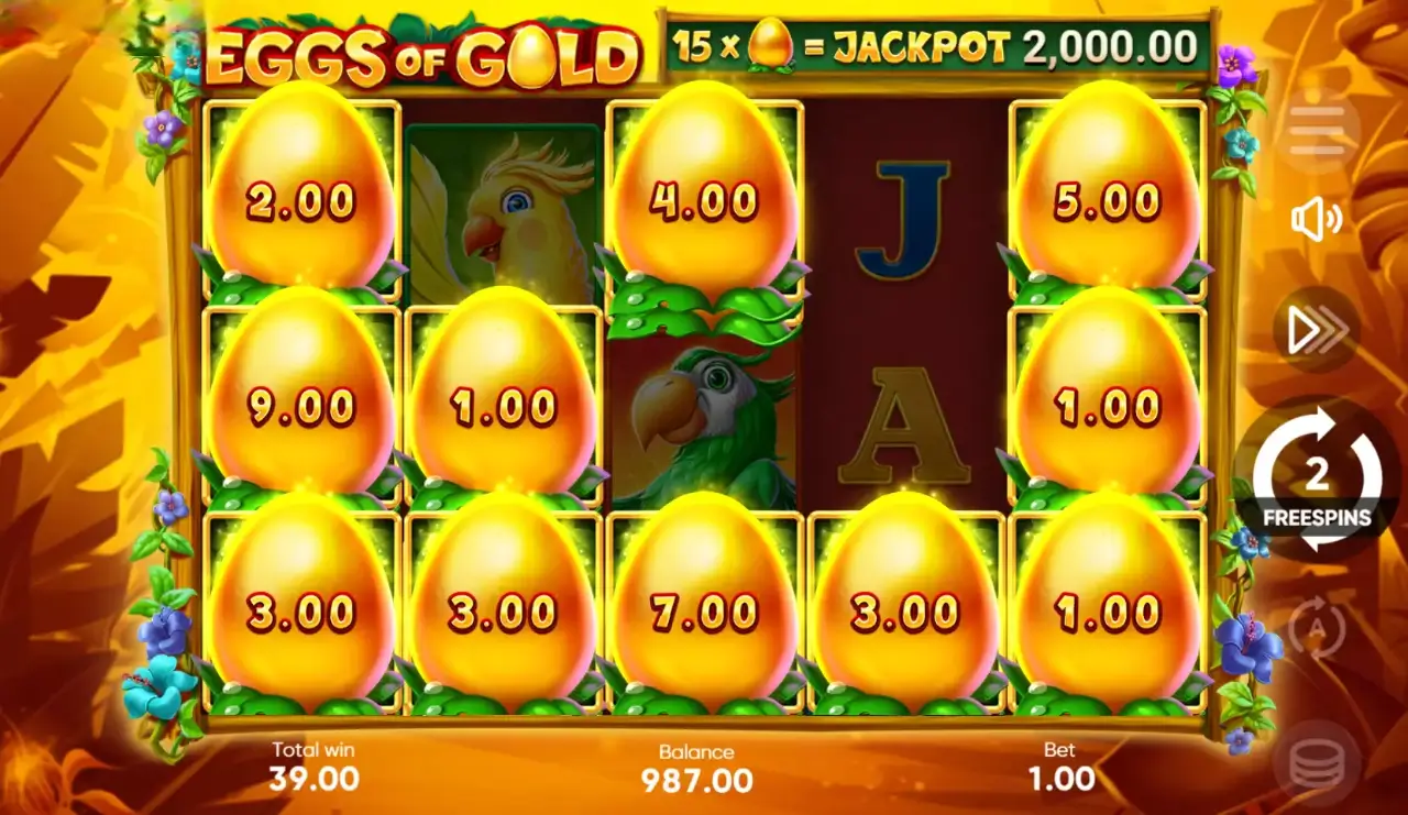 Eggs Of Gold Game Screenshot