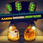 Flaming Chicken Highway Hazard game banner