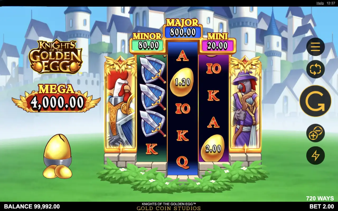 Knights Of The Golden Egg Game Screenshot