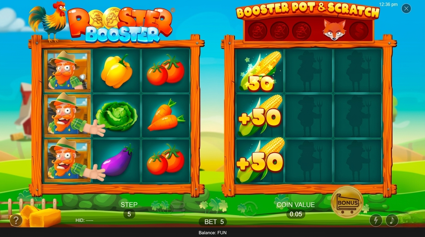 rooster booster game screenshot