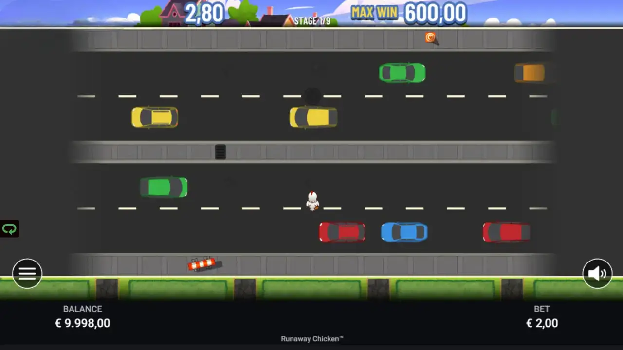 Runaway Chicken Game Screenshot