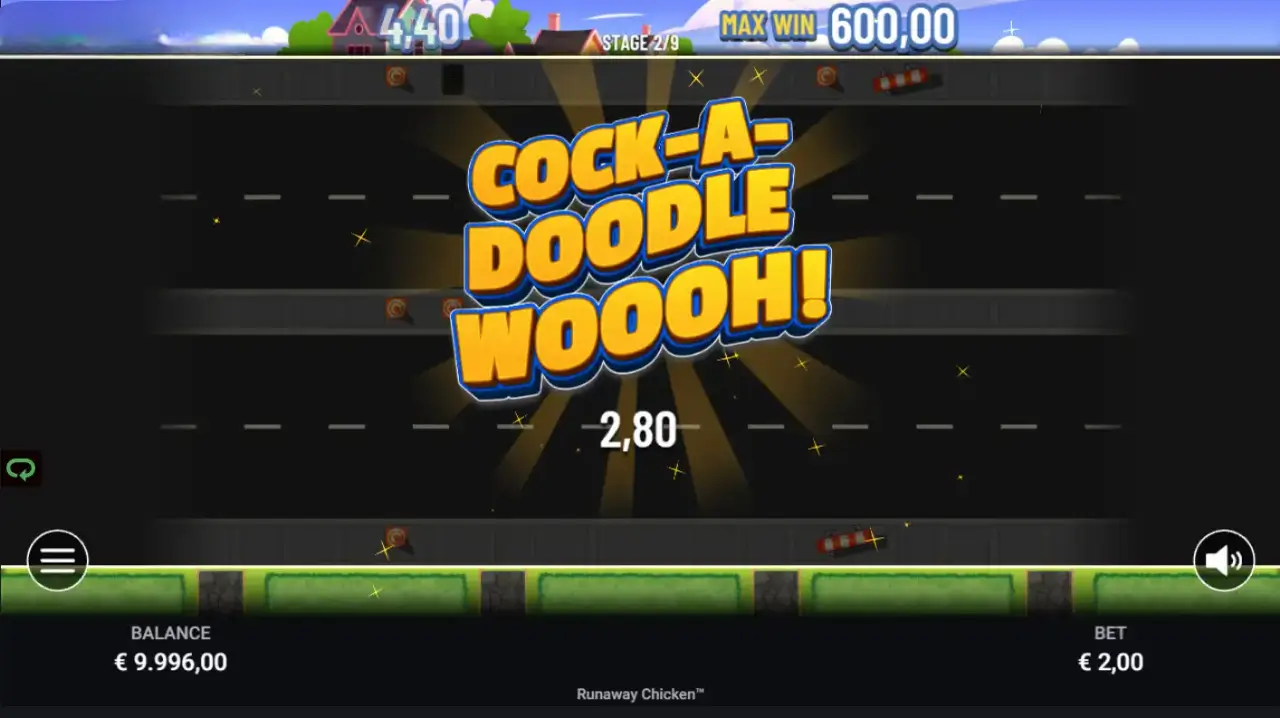 Runaway Chicken Game Screenshot