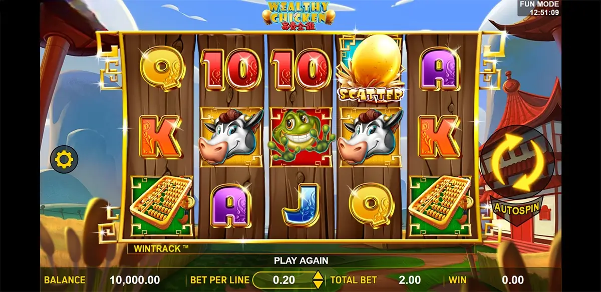 Wealthy Chicken Game Screenshot
