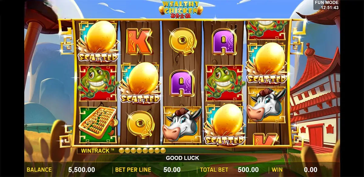 Wealthy Chicken Game Screenshot