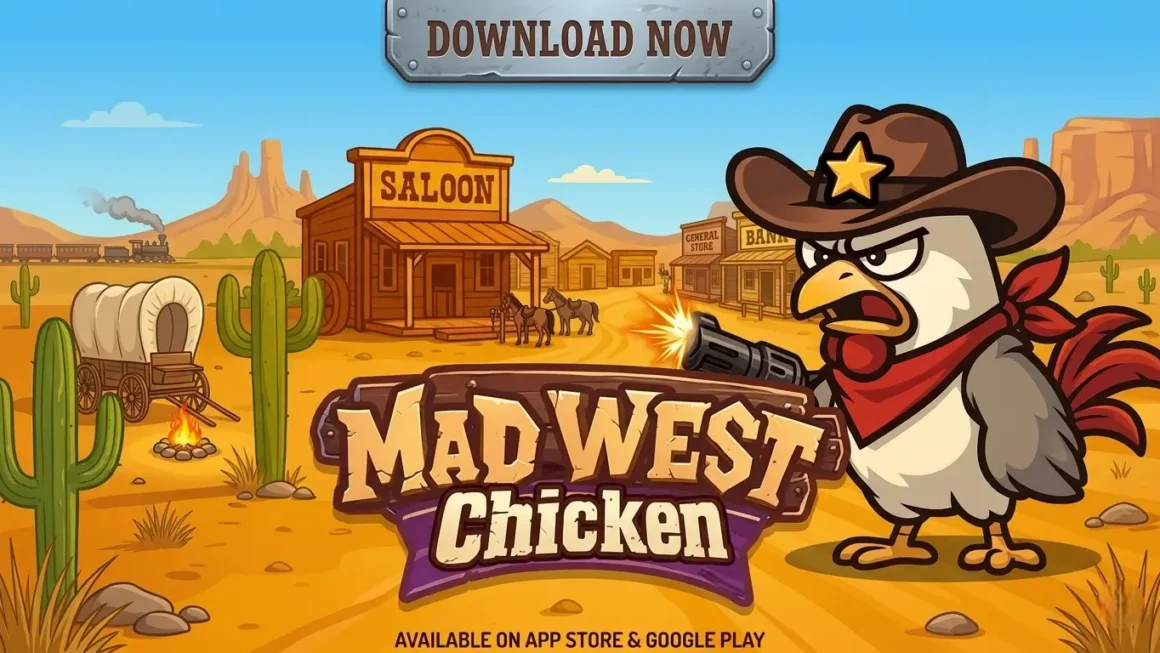 Mad Wesy Chicken Game Banner