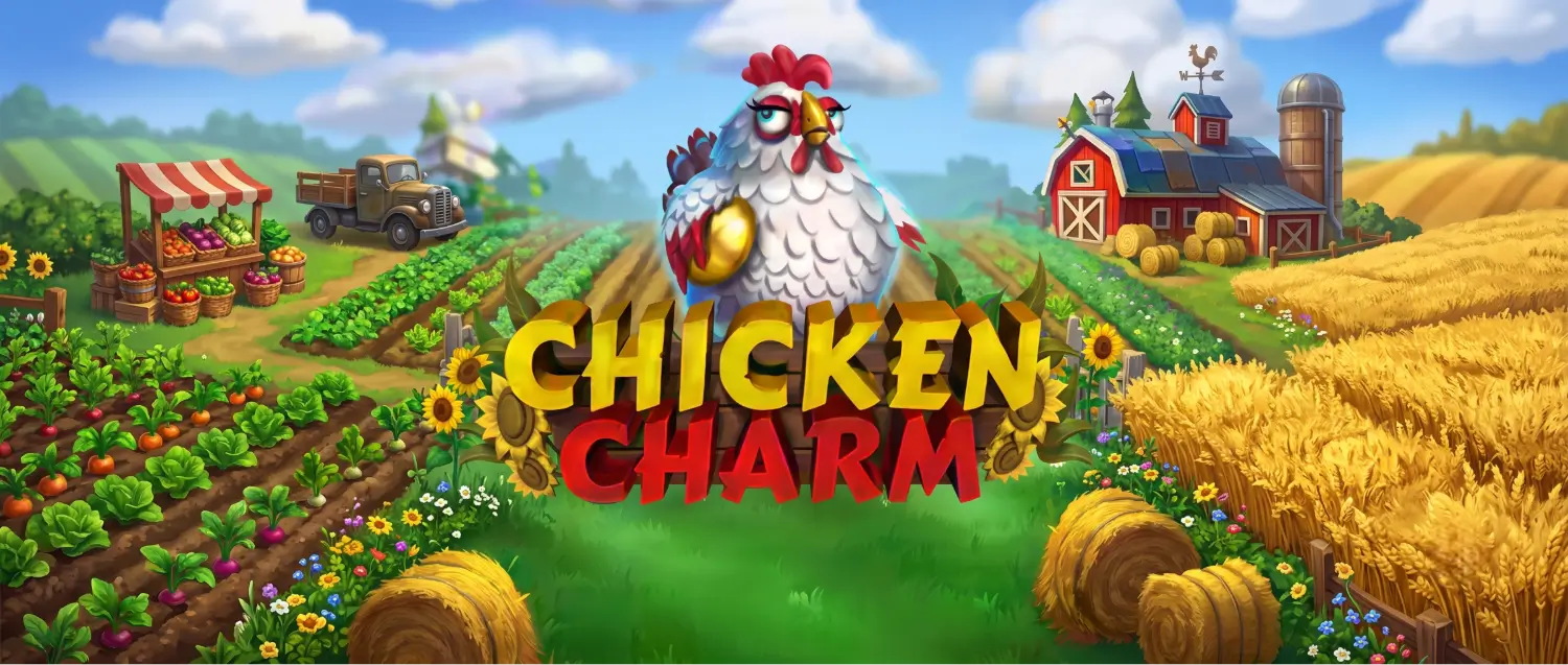 Chicken Charm Game Banner
