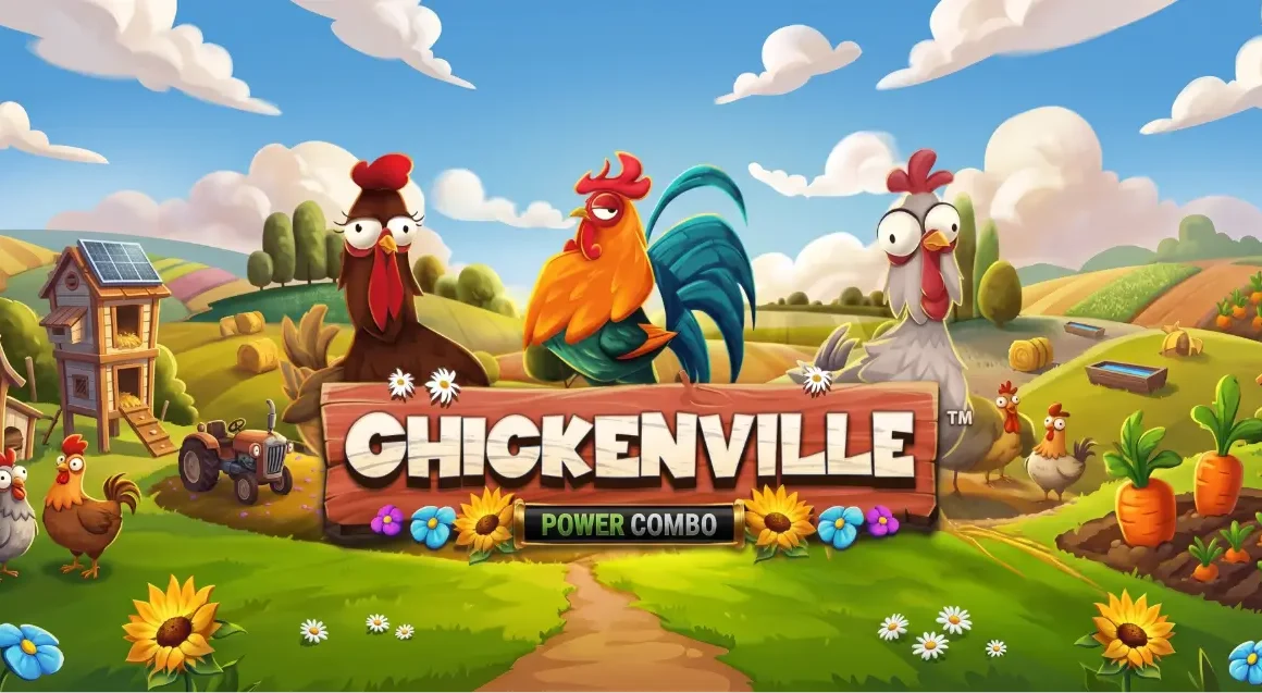 Chickenville Power Combo Game Banner