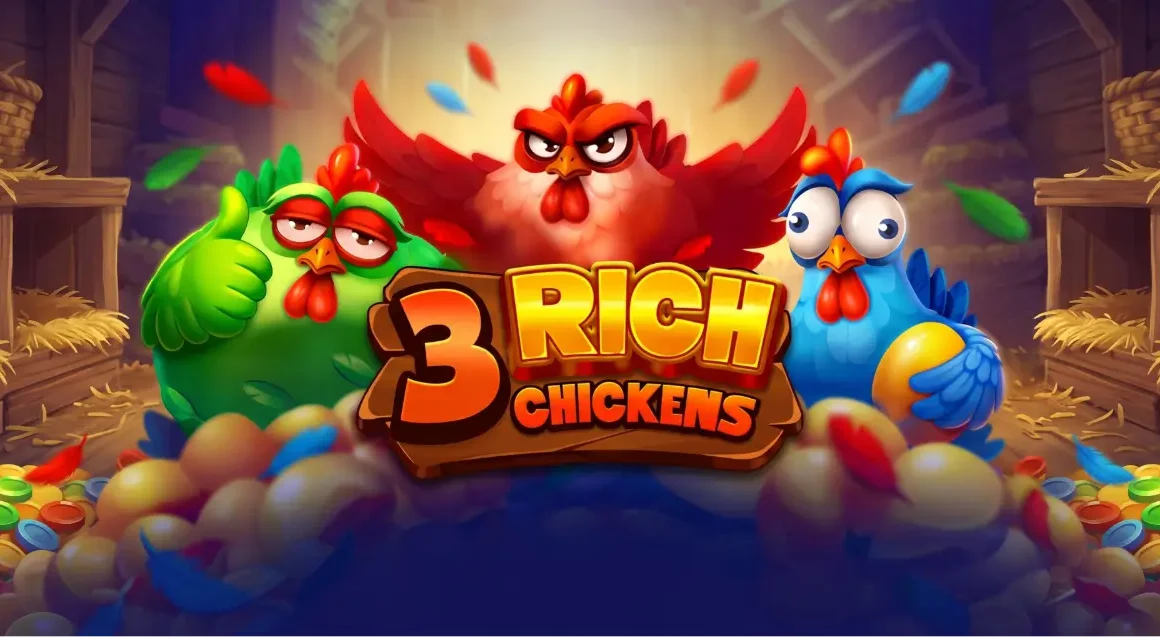 3 Rich Chickens by Onlyplay Game Banner