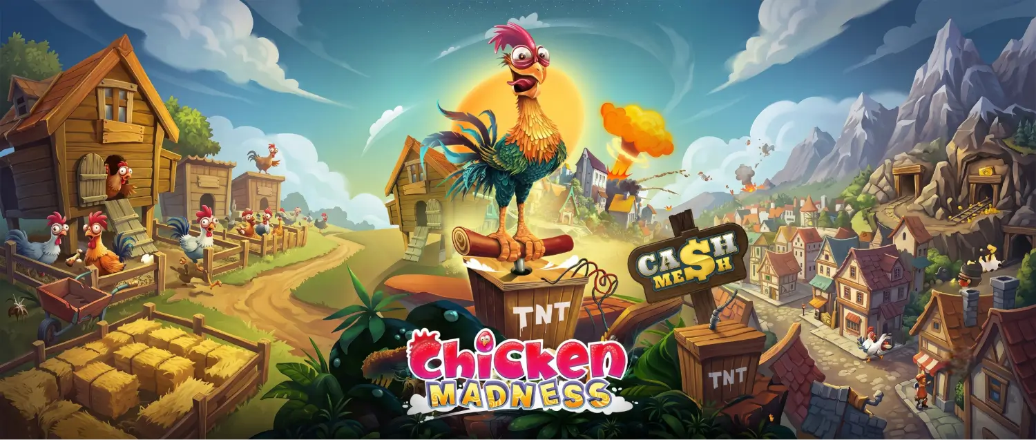 Chicken Madness Cash Mesh by BF games